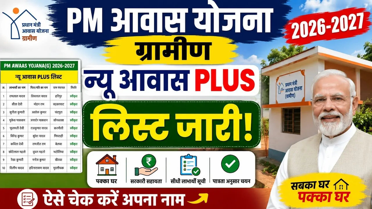 PM Awas Yojana Gramin List 2026